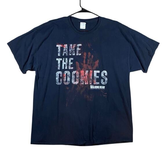 Retro Y2K Walking Dead Carol Cookies T-shirt - 2XL - Picture 1 of 5
